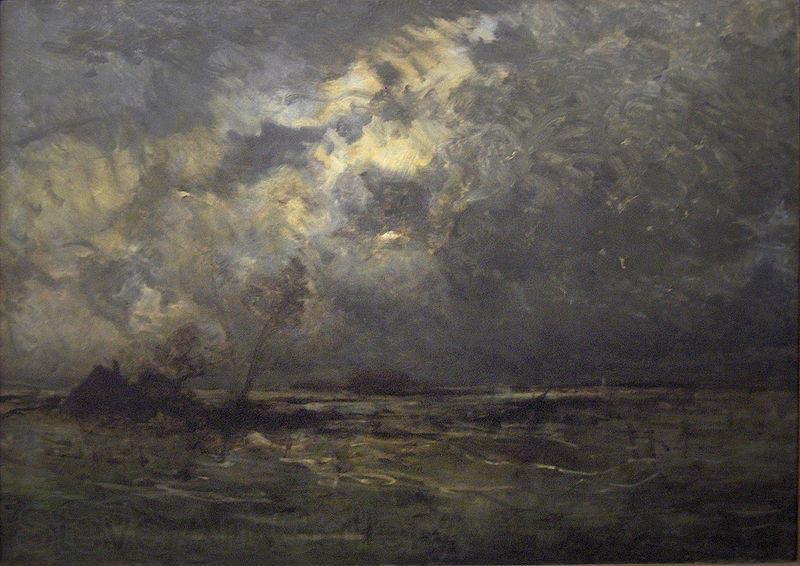 Hippolyte Boulenger The inundation Norge oil painting art